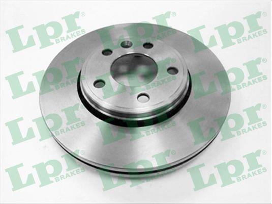 LPR R1007V Front brake disc ventilated R1007V