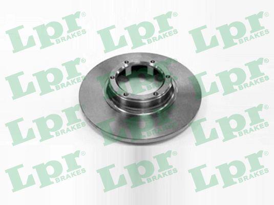 LPR R1011P Unventilated front brake disc R1011P