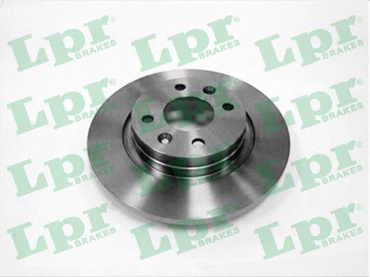 LPR R1015P Unventilated front brake disc R1015P