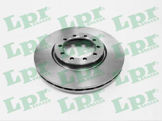 LPR R1026V Front brake disc ventilated R1026V