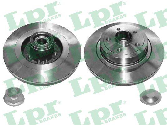 LPR R1046PCA Rear solid brake disc R1046PCA R1046PCA LPR Rear solid brake disc