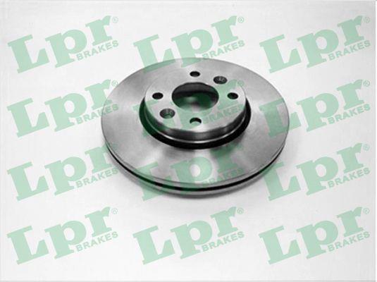LPR R1058V Front brake disc ventilated R1058V