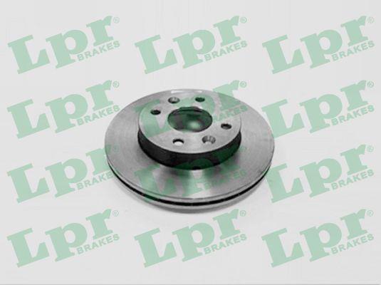 LPR R1061V Front brake disc ventilated R1061V