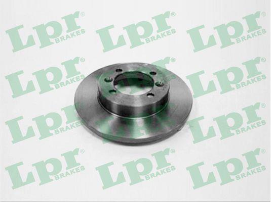 LPR R1071P Unventilated front brake disc R1071P
