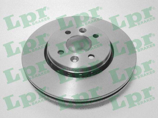 LPR R1074V Front brake disc ventilated R1074V