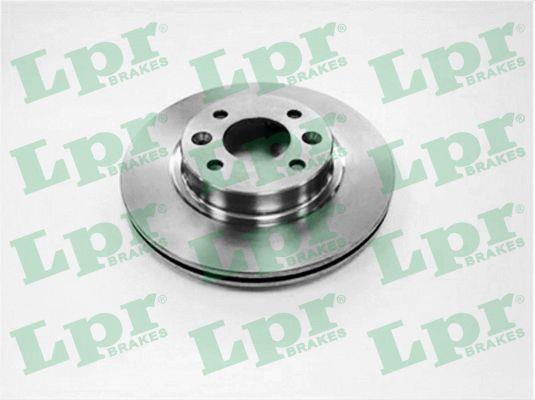 LPR R1181V Front brake disc ventilated R1181V