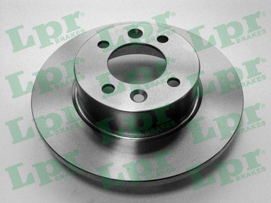 LPR R1191P Rear brake disc, non-ventilated R1191P