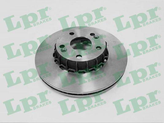 LPR R1221V Front brake disc ventilated R1221V