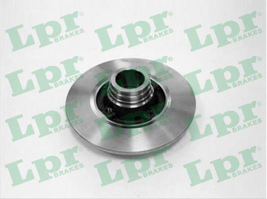 LPR R1391P Rear brake disc, non-ventilated R1391P