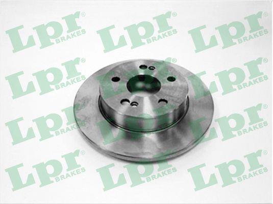 LPR R1405P Rear brake disc, non-ventilated R1405P
