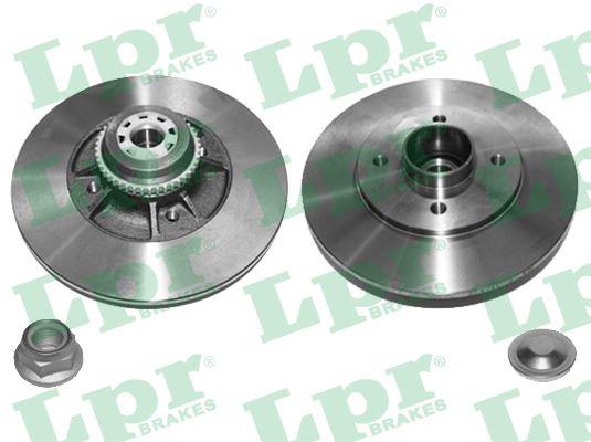 LPR R1411PCA Rear solid brake disc R1411PCA R1411PCA LPR Rear solid brake disc