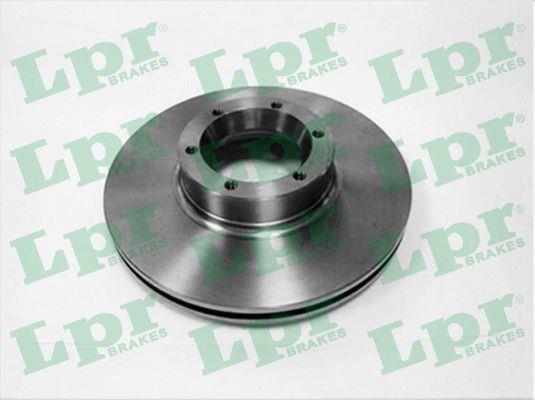 LPR R1491V Front brake disc ventilated R1491V