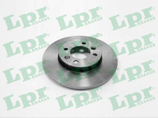 LPR R1501P Rear brake disc, non-ventilated R1501P
