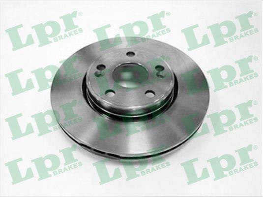 LPR R1571V Front brake disc ventilated R1571V