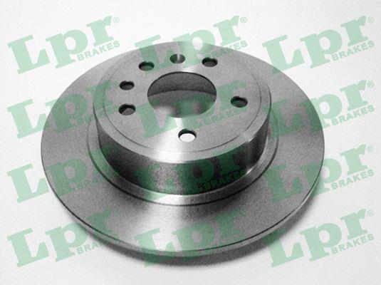 LPR S1003P Rear brake disc, non-ventilated S1003P