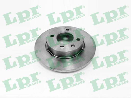 LPR S3021P Unventilated front brake disc S3021P