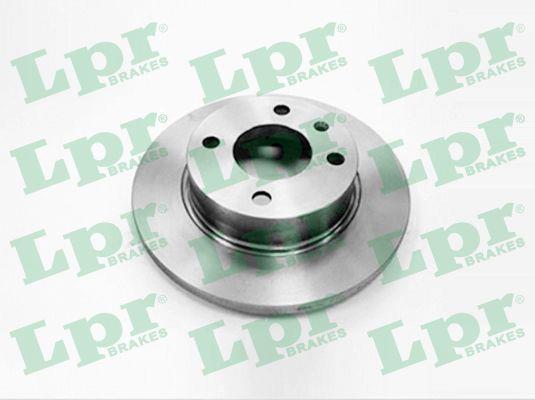 LPR S3024P Unventilated front brake disc S3024P