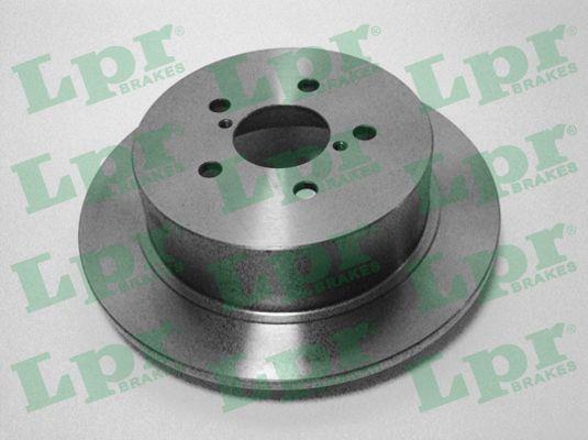 LPR S4002P Rear brake disc, non-ventilated S4002P