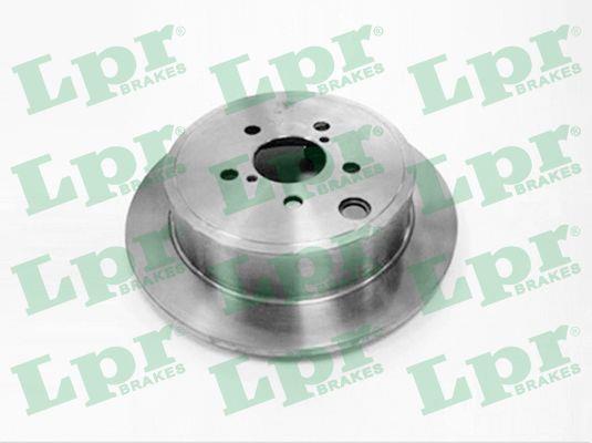 LPR S4003P Rear brake disc, non-ventilated S4003P