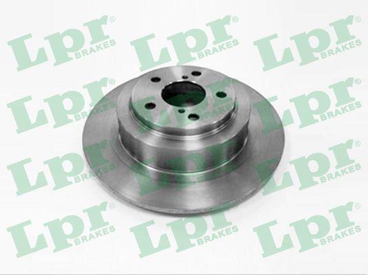 LPR S4006P Rear brake disc, non-ventilated S4006P