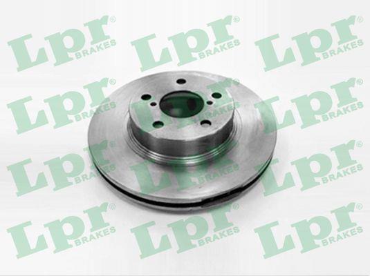 LPR S4121V Front brake disc ventilated S4121V
