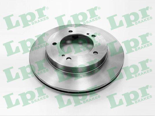 LPR S5002V Front brake disc ventilated S5002V
