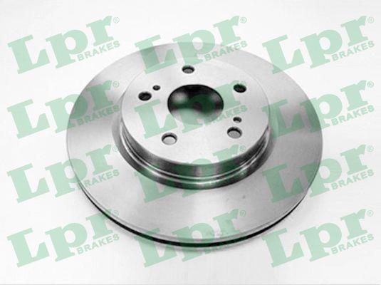 LPR S5004V Front brake disc ventilated S5004V