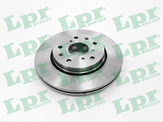 LPR S5008V Front brake disc ventilated S5008V