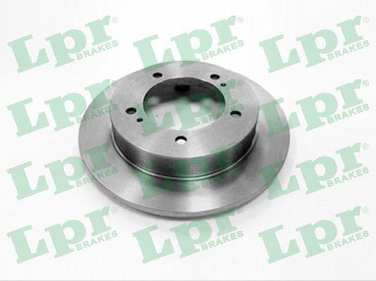 LPR S5061P Unventilated front brake disc S5061P