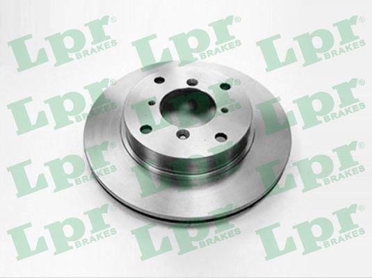 LPR S5081V Front brake disc ventilated S5081V