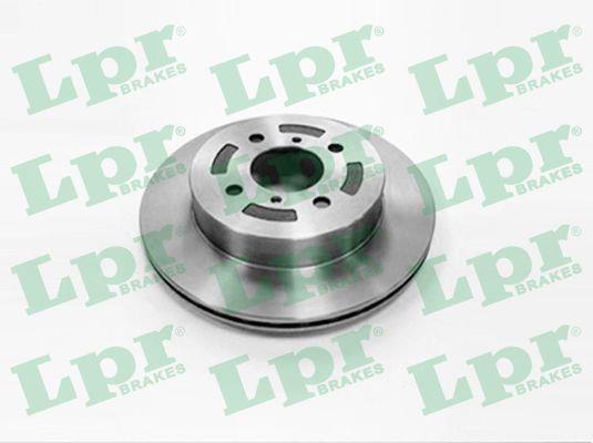 LPR S5132V Front brake disc ventilated S5132V