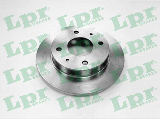 LPR S8000P Rear brake disc, non-ventilated S8000P