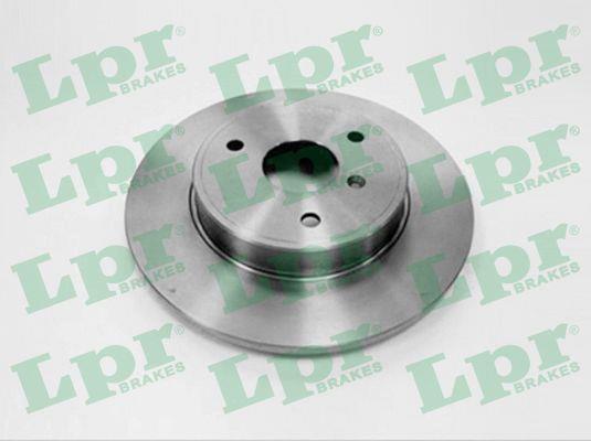 LPR S8001P Unventilated front brake disc S8001P
