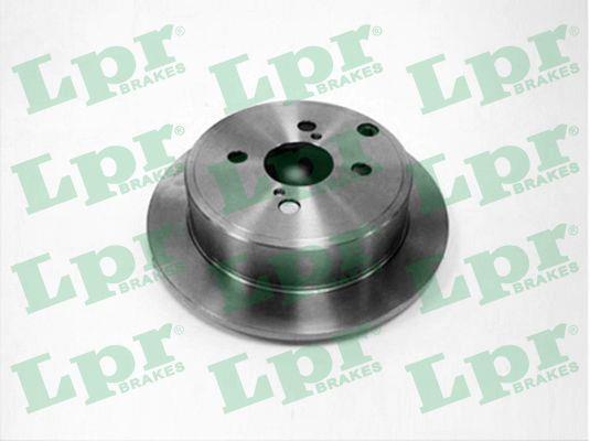 LPR T2010P Rear brake disc, non-ventilated T2010P