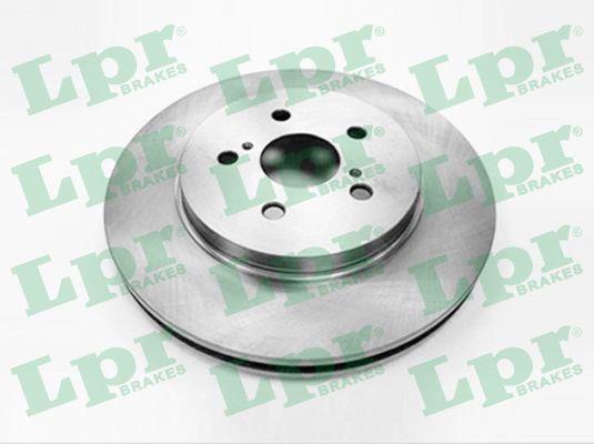 LPR T2019V Front brake disc ventilated T2019V