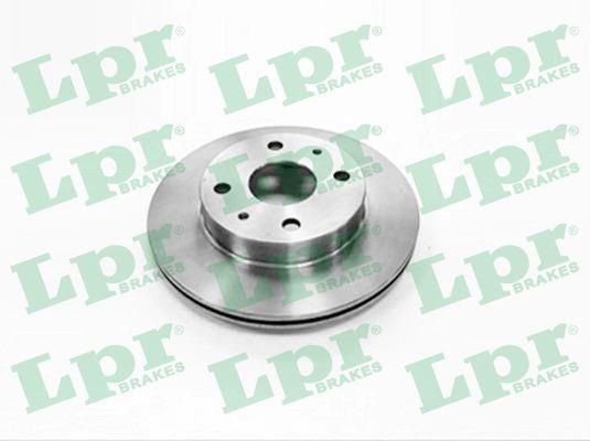 LPR T2034V Front brake disc ventilated T2034V