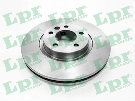 LPR T2036V Front brake disc ventilated T2036V