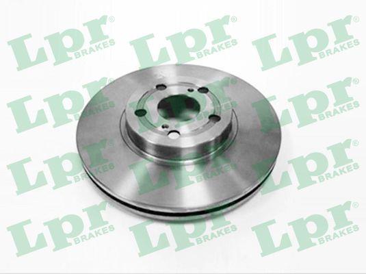LPR T2040V Front brake disc ventilated T2040V