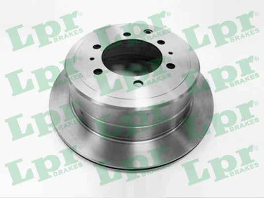 LPR T2057V Rear ventilated brake disc T2057V