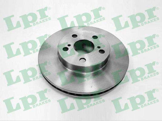 LPR T2062V Front brake disc ventilated T2062V