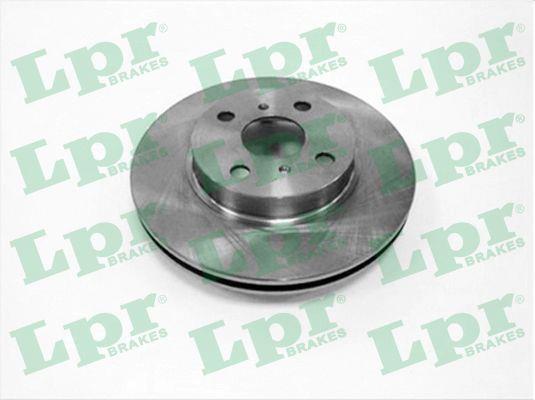 LPR T2071V Front brake disc ventilated T2071V