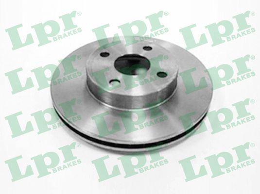 LPR T2079V Front brake disc ventilated T2079V