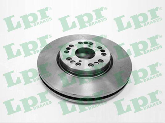 LPR T2082V Front brake disc ventilated T2082V