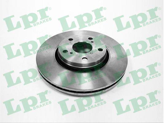 LPR T2087V Front brake disc ventilated T2087V