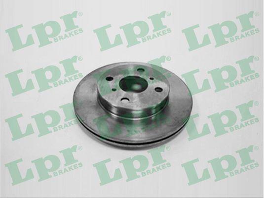 LPR T2133V Front brake disc ventilated T2133V