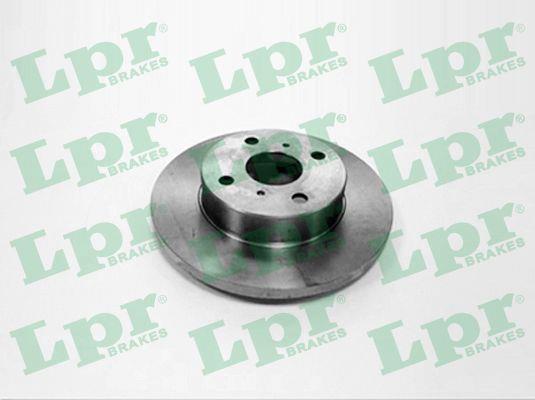 LPR T2221P Unventilated front brake disc T2221P