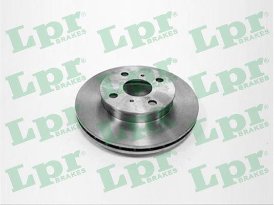 LPR T2521V Front brake disc ventilated T2521V