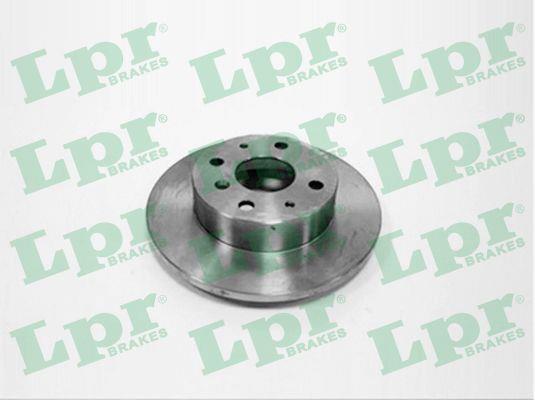 LPR T2531P Unventilated front brake disc T2531P