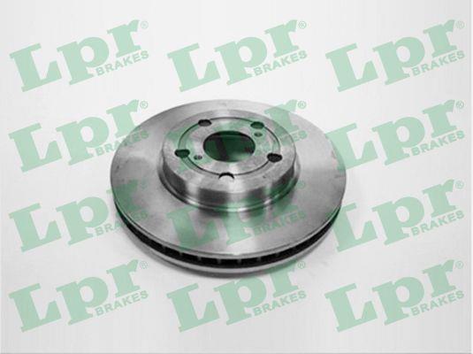 LPR T2571V Front brake disc ventilated T2571V