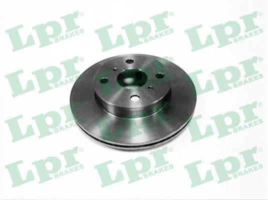 LPR T2611V Front brake disc ventilated T2611V